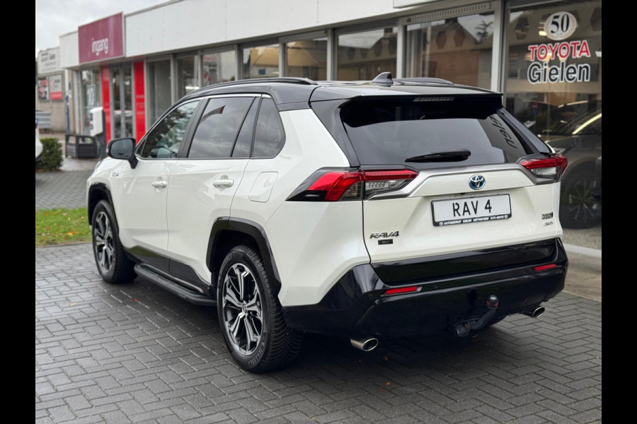Toyota RAV4 2.5 Plug-in Hybrid AWD Bi-Tone Plus | Trekhaak, Head up display, JBL, Leer, Geheugenfunctie, 360 camera, Stoel+stuurverwarming,