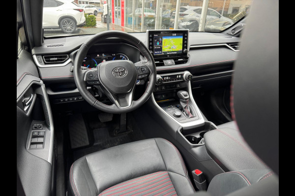 Toyota RAV4 2.5 Plug-in Hybrid AWD Bi-Tone Plus | Trekhaak, Head up display, JBL, Leer, Geheugenfunctie, 360 camera, Stoel+stuurverwarming,