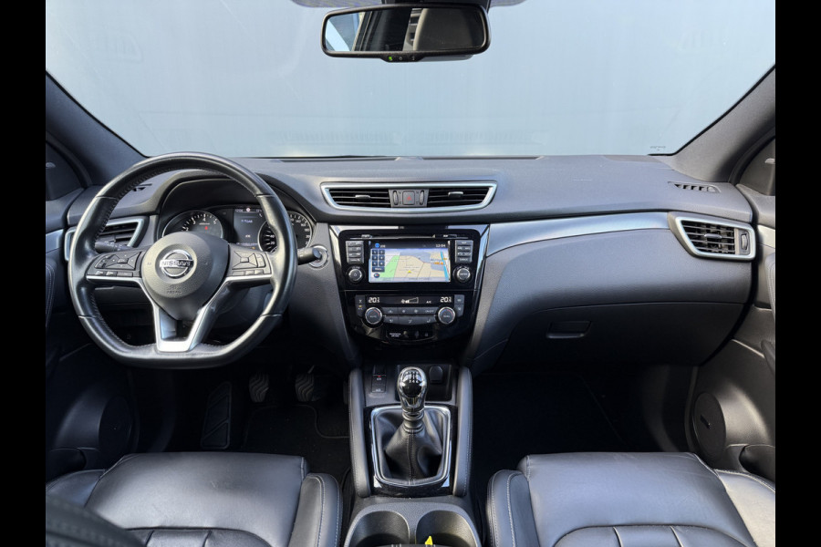 Nissan QASHQAI BWJ 2019 | 1.2 116PK Tekna + | TREKHAAK | LUXURY LEER | CLIMA |PANO | NAVI | CAMERA | PDC 2X | 19'' LMV