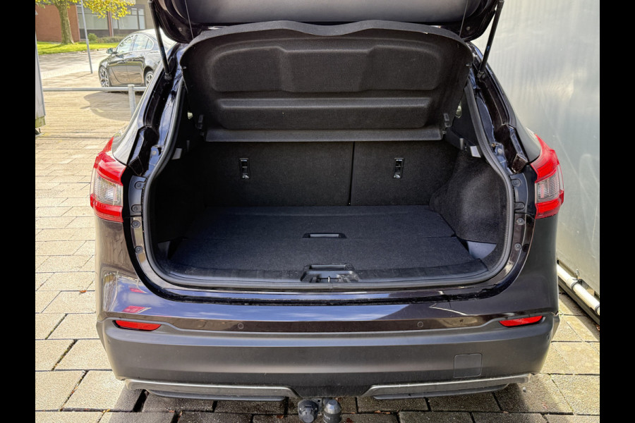 Nissan QASHQAI BWJ 2019 | 1.2 116PK Tekna + | TREKHAAK | LUXURY LEER | CLIMA |PANO | NAVI | CAMERA | PDC 2X | 19'' LMV