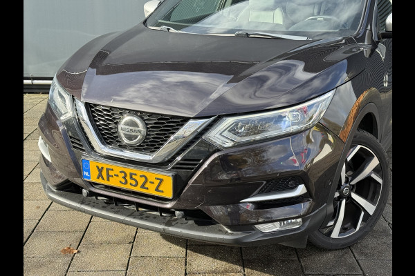 Nissan QASHQAI BWJ 2019 | 1.2 116PK Tekna + | TREKHAAK | LUXURY LEER | CLIMA |PANO | NAVI | CAMERA | PDC 2X | 19'' LMV