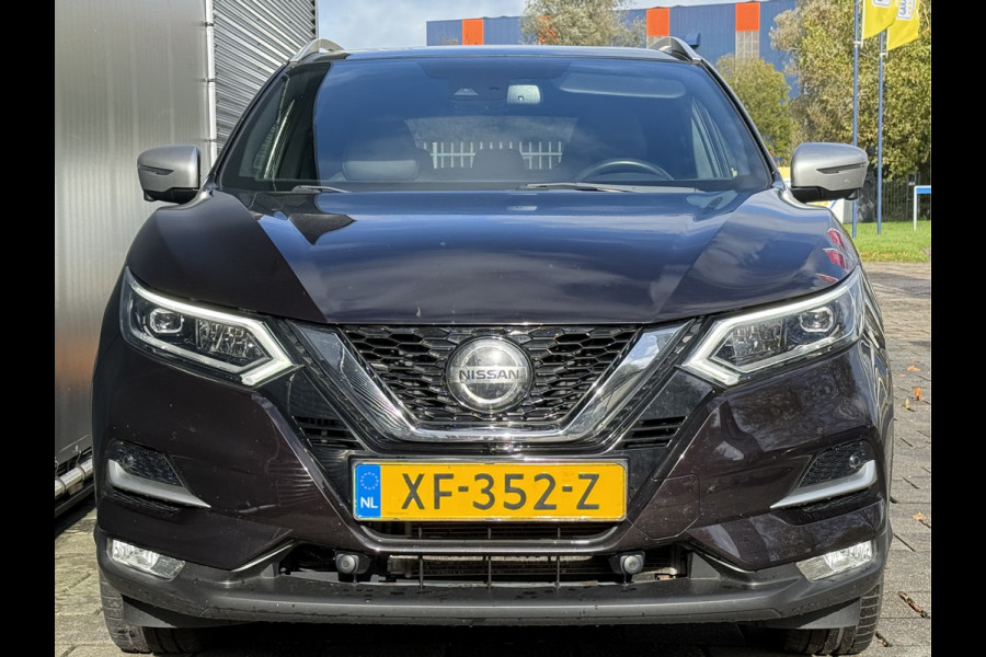 Nissan QASHQAI BWJ 2019 | 1.2 116PK Tekna + | TREKHAAK | LUXURY LEER | CLIMA |PANO | NAVI | CAMERA | PDC 2X | 19'' LMV
