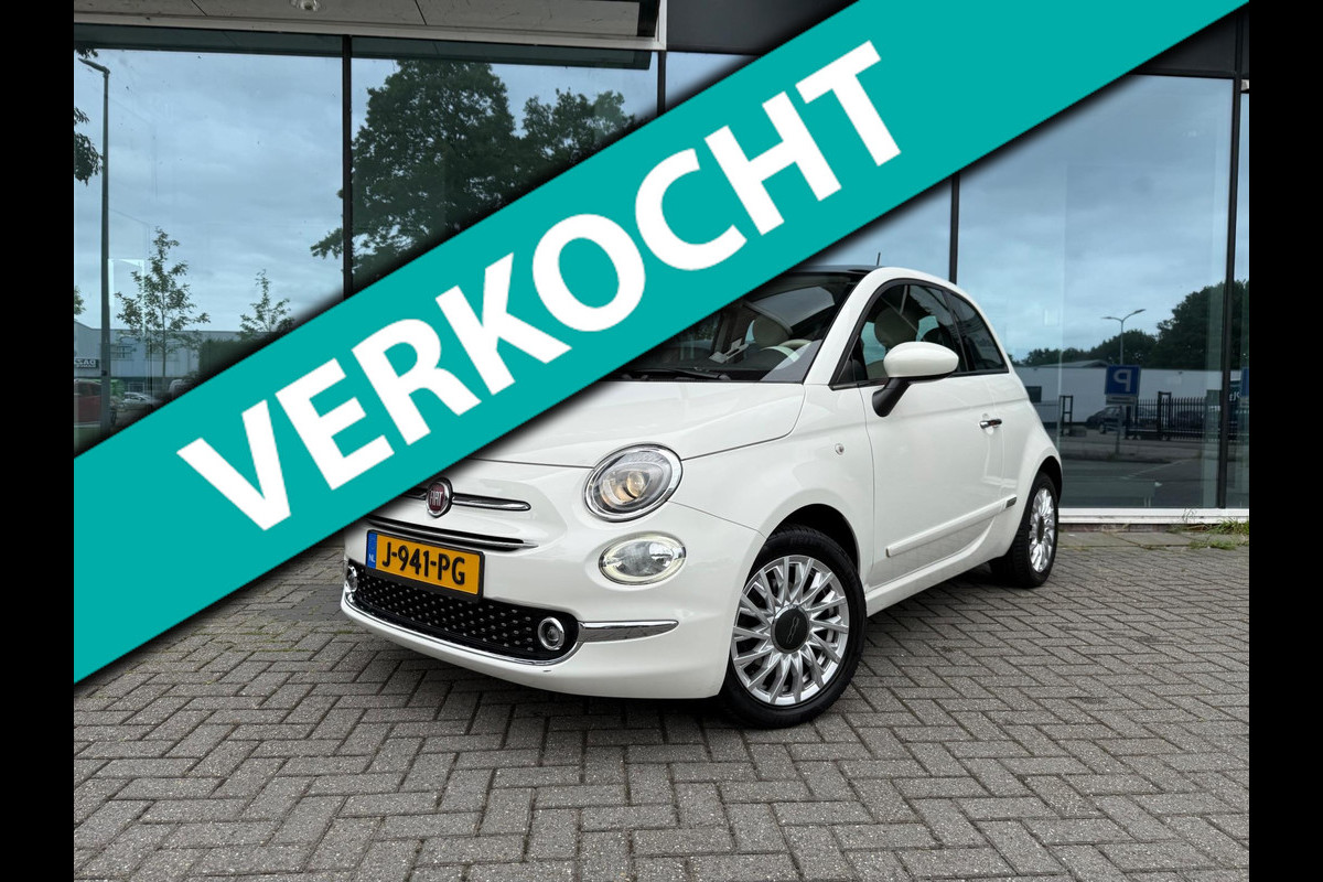 Fiat 500 1.2 Lounge - Media / Navi - Airco - Parkeerhulp - Panoramadak Fiat 500 1.2 Lounge - Media / Navi - Airco - Parkeerhulp - Panoramadak
