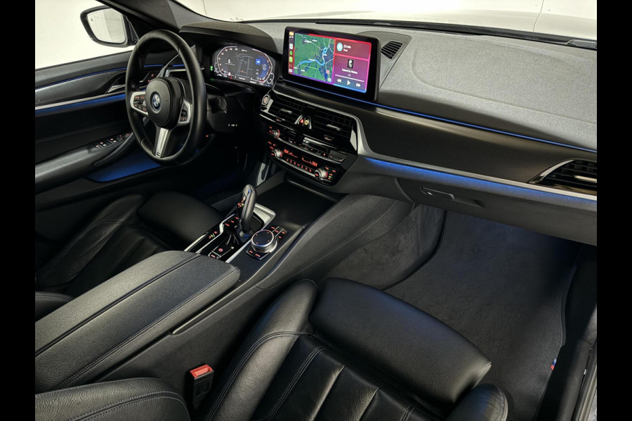 BMW 5 Serie Touring 530e M-Sport Pano Sfeer Leder Carplay Trekh.