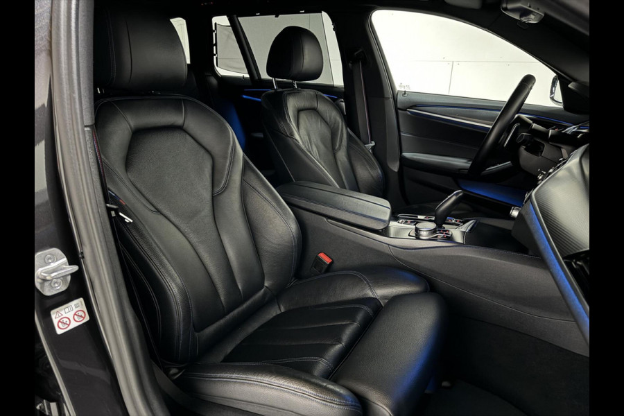 BMW 5 Serie Touring 530e M-Sport Pano Sfeer Leder Carplay Trekh.