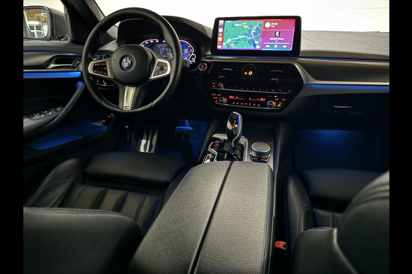 BMW 5 Serie Touring 530e M-Sport Pano Sfeer Leder Carplay Trekh.