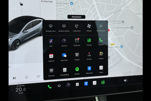Tesla Model 3 RWD SR+ 60kWh 325PK SOH 88% Trekhaak 1.000KG Trekgewicht Lmv AutoPilot Leder PanoDak Adaptive-Cruise Lmv Camera's Elektr.-Stuur+ Navi LED ACC DAB Voorverwarmen interieur via App Keyless via Telefoonsleutel One-Pedal-Drive 1e Eigenaar Origineel Nederlandse Auto tot 11kw laden thuis! 1.584kg licht! Accu garantie 160.000km/28-09-2028 Tesla Model 3 RWD SR+ 60kWh 325PK SOH 88% Trekhaak 1.000KG Trekgewicht Lmv AutoPilot Leder PanoDak Adaptive-Cruise Lmv Camera's Elektr.-Stuur+ Navi LED ACC DAB Voorverwarmen interieur via App Keyless via Telefoonsleutel One-Pedal-Drive 1e Eigenaar Origineel Nederlandse Auto tot 11kw laden thuis! 1.584kg licht! Accu garantie 160.000km/28-09-2028