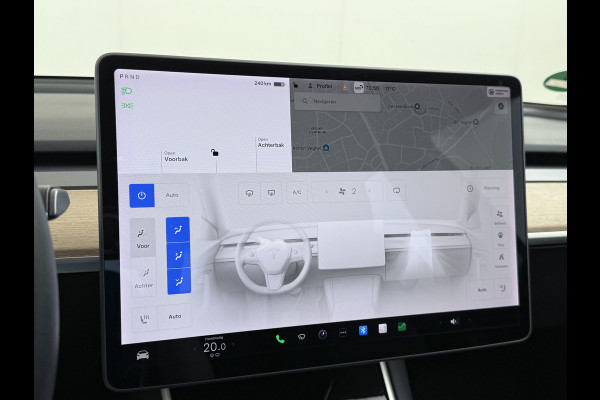 Tesla Model 3 RWD SR+ 60kWh 325PK SOH 88% Trekhaak 1.000KG Trekgewicht Lmv AutoPilot Leder PanoDak Adaptive-Cruise Lmv Camera's Elektr.-Stuur+ Navi LED ACC DAB Voorverwarmen interieur via App Keyless via Telefoonsleutel One-Pedal-Drive 1e Eigenaar Origineel Nederlandse Auto tot 11kw laden thuis! 1.584kg licht! Accu garantie 160.000km/28-09-2028 Tesla Model 3 RWD SR+ 60kWh 325PK SOH 88% Trekhaak 1.000KG Trekgewicht Lmv AutoPilot Leder PanoDak Adaptive-Cruise Lmv Camera's Elektr.-Stuur+ Navi LED ACC DAB Voorverwarmen interieur via App Keyless via Telefoonsleutel One-Pedal-Drive 1e Eigenaar Origineel Nederlandse Auto tot 11kw laden thuis! 1.584kg licht! Accu garantie 160.000km/28-09-2028