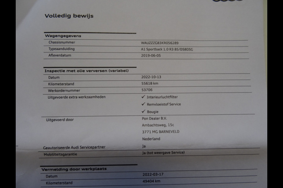 Audi A1 Sportback 30 TFSI epic * VIRTUAL * CARPLAY * DEALER ONDERH. !! Audi A1 Sportback 30 TFSI epic * VIRTUAL * CARPLAY * DEALER ONDERH. !!