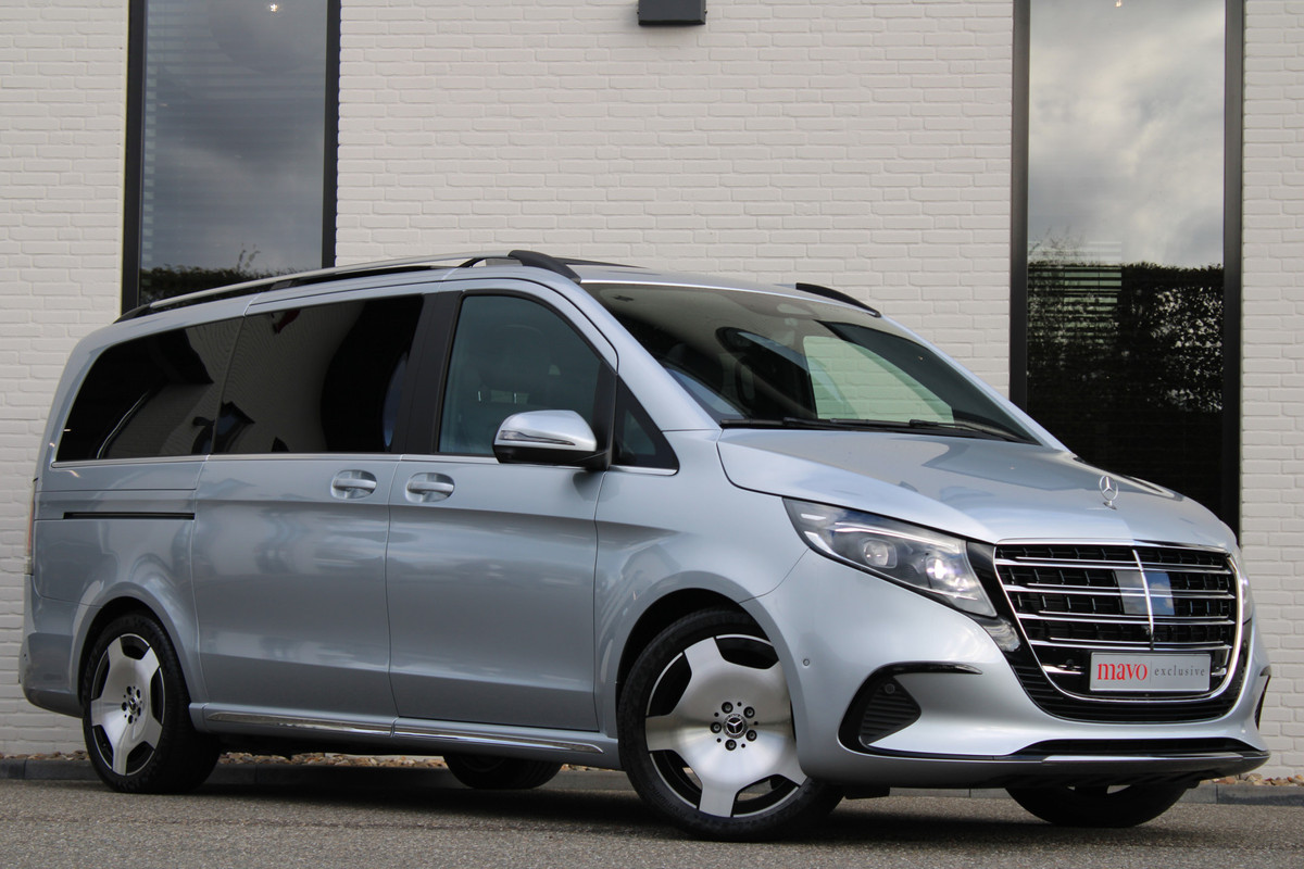 Mercedes-Benz V-Klasse 300d / Exclusive / DC / Luchtvering / Panorama / 2x Elec Schuifd / 360 Cam / Burmester / Vol Opties / NIEUW!! Mercedes-Benz V-Klasse 300d / Exclusive / DC / Luchtvering / Panorama / 2x Elec Schuifd / 360 Cam / Burmester / Vol Opties / NIEUW!!