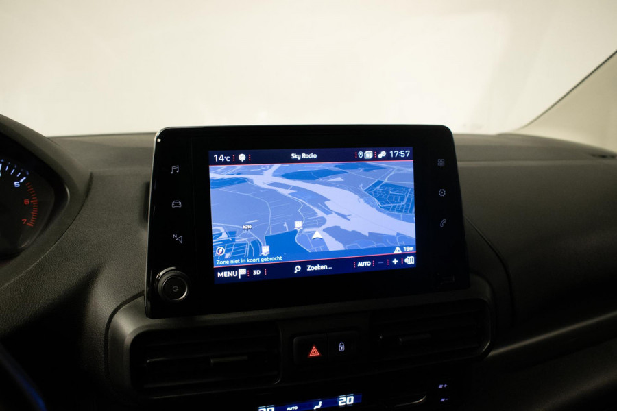 Peugeot Partner 1.5 BlueHDI Premium Sport (APPLE CARPLAY,NAVI,CAMERA,TREKHAAK,SCHUIFDEUR,CLIMATE,LM VELGEN,NETTESTAAT)