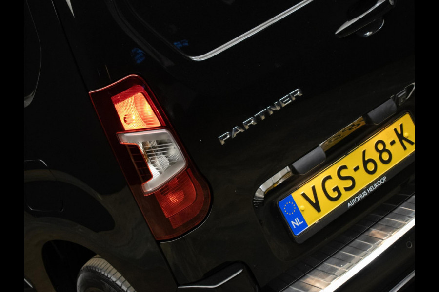 Peugeot Partner 1.5 BlueHDI Premium Sport (APPLE CARPLAY,NAVI,CAMERA,TREKHAAK,SCHUIFDEUR,CLIMATE,LM VELGEN,NETTESTAAT)