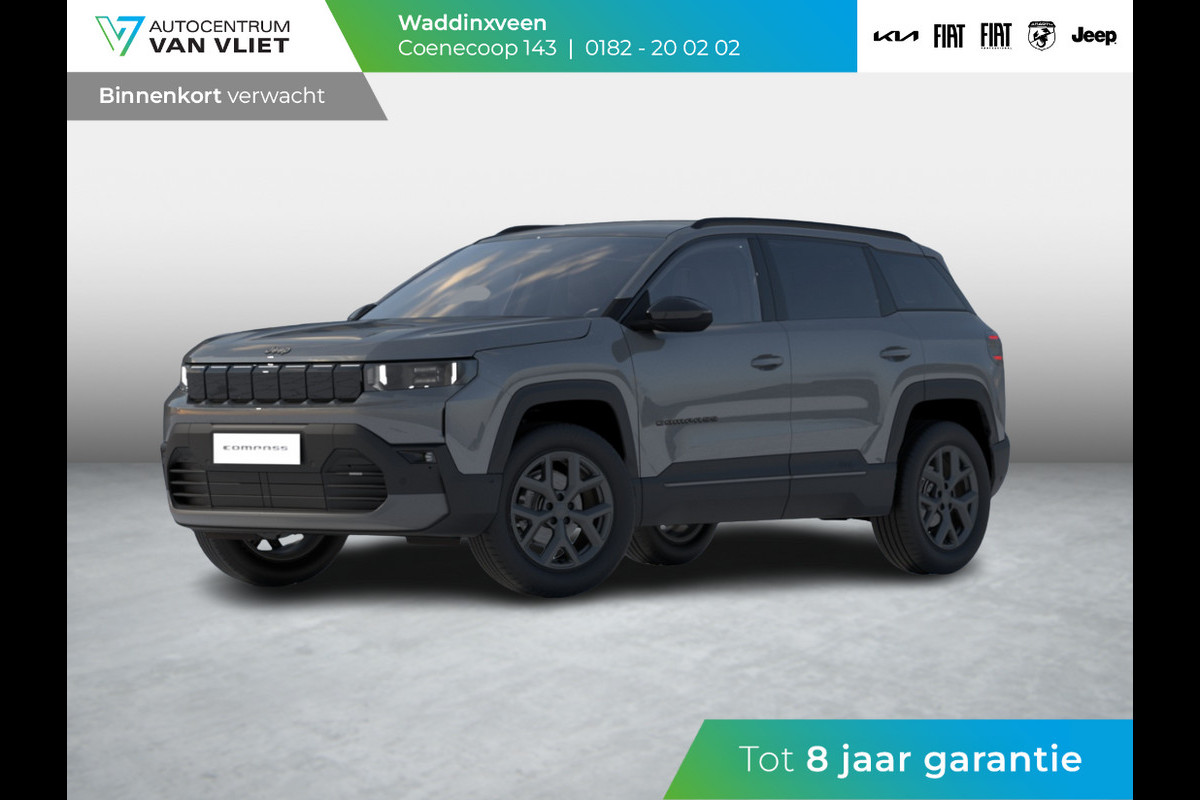 Jeep Compass 1.2 e-Hybrid First Edition | Adapt. Cruise | Camera | Carplay | 18" | Elektr. A-Klep | Navi | Winter Pack Jeep Compass 1.2 e-Hybrid First Edition | Adapt. Cruise | Camera | Carplay | 18" | Elektr. A-Klep | Navi | Winter Pack