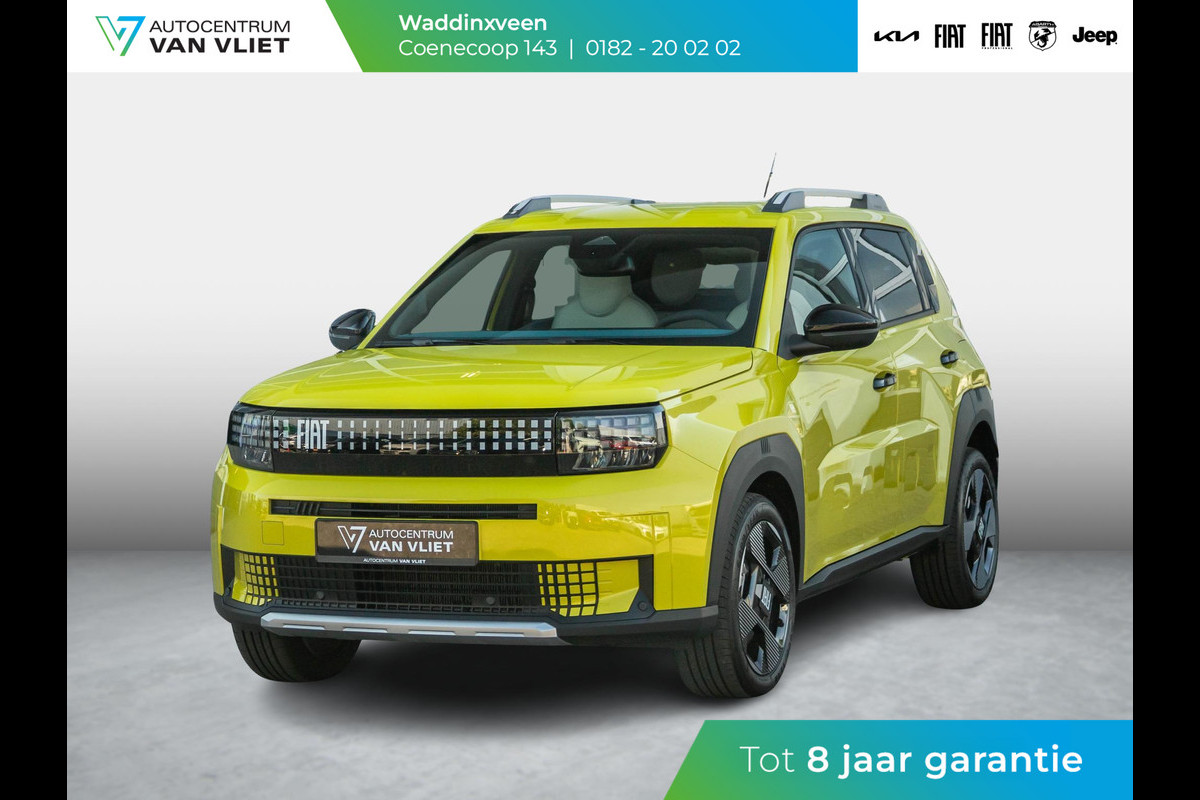 Fiat Grande Panda La Prima 11 kW 44 kWh | Uit voorraad leverbaar | Clima | Cruise | Camera | Apple Carplay | 17" | Navi | Winter Pack Fiat Grande Panda La Prima 11 kW 44 kWh | Uit voorraad leverbaar | Clima | Cruise | Camera | Apple Carplay | 17" | Navi | Winter Pack