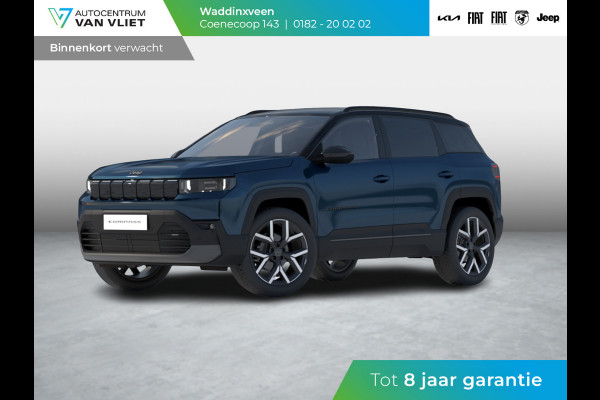Jeep Compass First Edition 74 kWh | Adapt. Cruise | Camera | Carplay | 20" | Elektr. A-Klep | Navi | Winter Pack