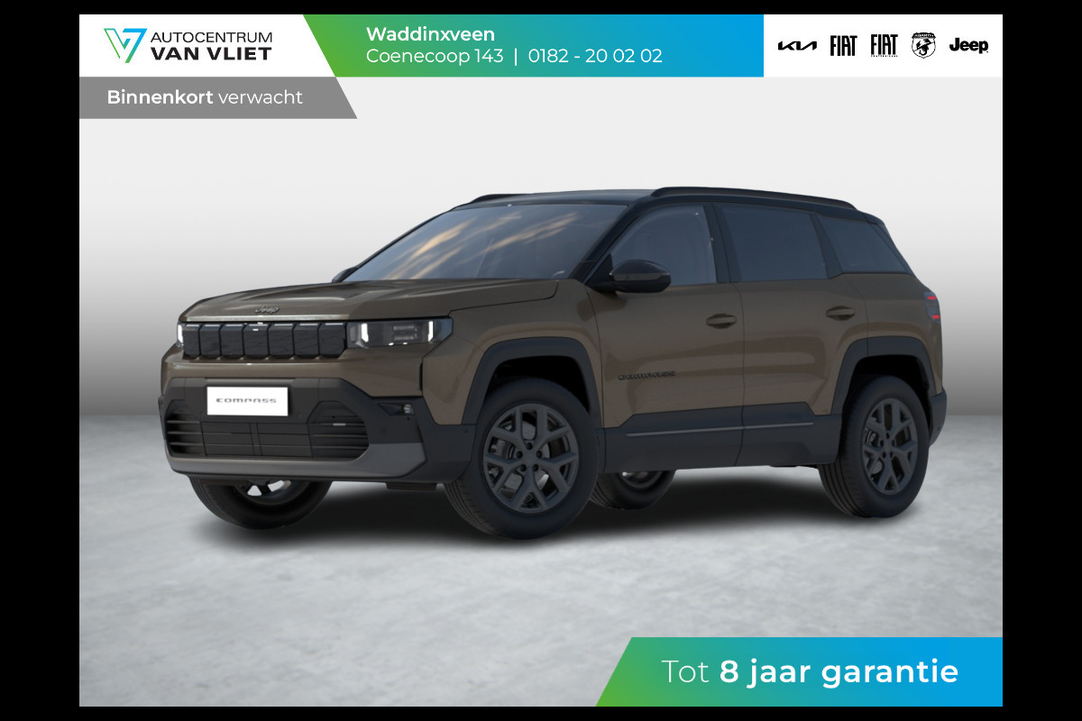 Jeep Compass 1.2 e-Hybrid First Edition | Adapt. Cruise | Camera | Carplay | 18" | Elektr. A-Klep | Navi | Winter Pack Jeep Compass 1.2 e-Hybrid First Edition | Adapt. Cruise | Camera | Carplay | 18" | Elektr. A-Klep | Navi | Winter Pack