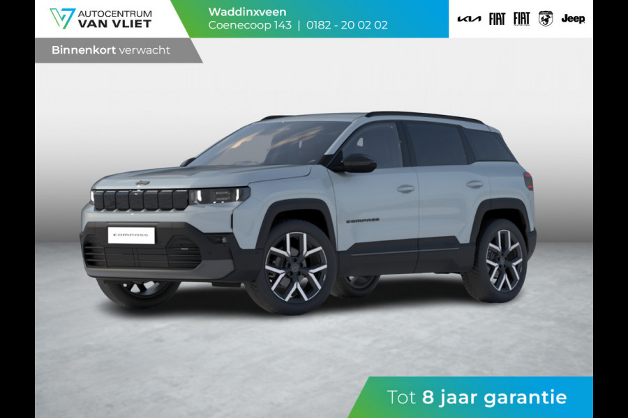 Jeep Compass First Edition 74 kWh | Adapt. Cruise | Camera | Carplay | 20" | Elektr. A-Klep | Navi | Winter Pack