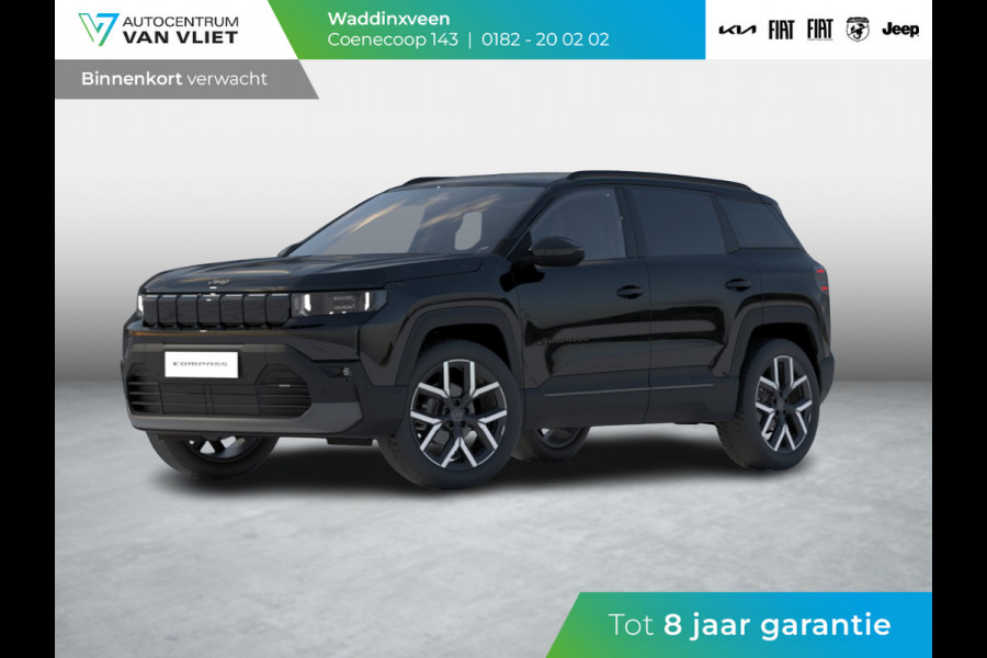 Jeep Compass First Edition 74 kWh | Adapt. Cruise | Camera | Carplay | 20" | Elektr. A-Klep | Navi | Winter Pack