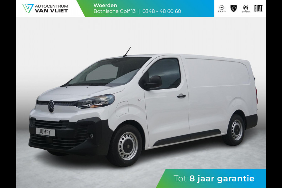 Citroën ë-Jumpy L3 75 kWh | tot 8 jaar garantie | Navi incl. Apple Carplay | camera | parkeersensoren voor & achter | dodehoekwaarschuwing | rijklaarprijs