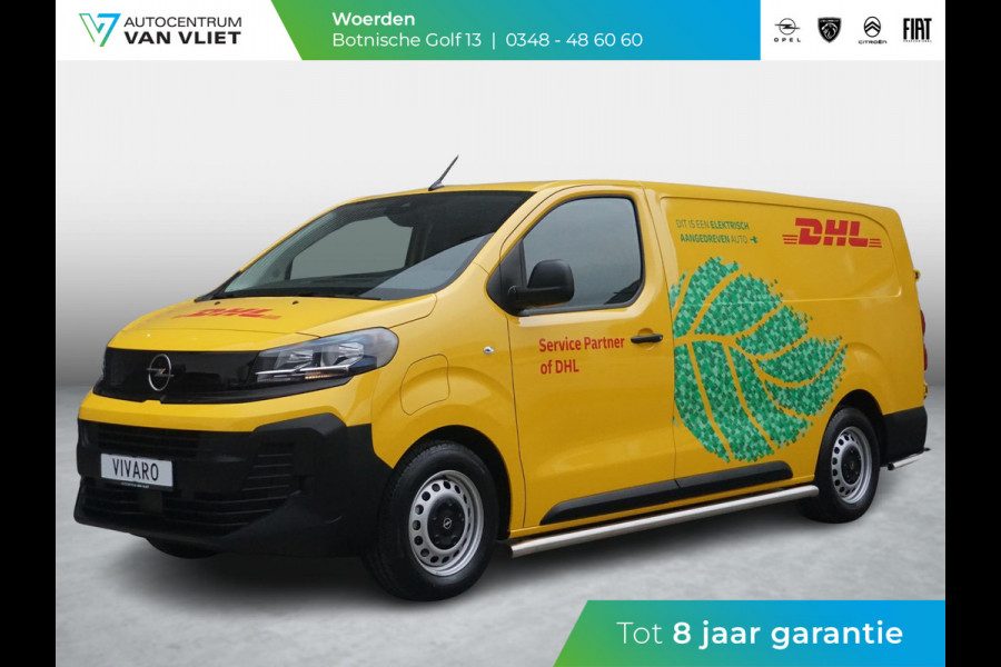 Opel Vivaro Electric L3 50 kWh | 8 jaar garantie | inclusief complete DHL subcontractor inrichting | rijklaarprijs