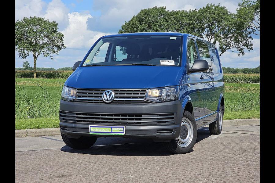 Volkswagen Transporter 2.0 TDI L2H1 DC NAP Airco Navi Euro6!