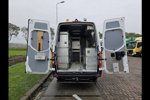 Mercedes-Benz Sprinter 317 L2H2 Aut 3500KG Trekhaak Werkplaats Inrichting Camera carplay cruisecontrol standkachel