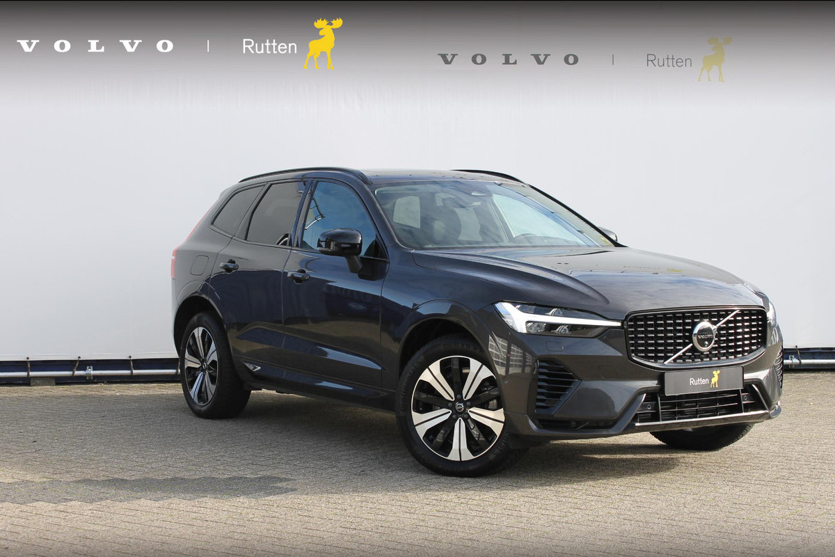 Volvo XC60 2.0 T6 Plug-in hybrid AWD Plus Dark Adaptieve cruise control / Panoramisch schuif-kanteldak / Lederen bekleding / 19" lm velgen / Google infotainment Volvo XC60 2.0 T6 Plug-in hybrid AWD Plus Dark Adaptieve cruise control / Panoramisch schuif-kanteldak / Lederen bekleding / 19" lm velgen / Google infotainment