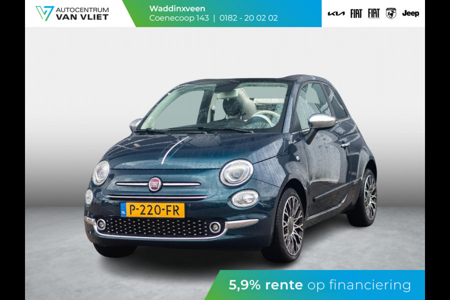 Fiat 500C 1.0 Hybrid Dolcevita | Carplay / Android | 16" LM Velgen | Climate Control | Parkeersensoren |