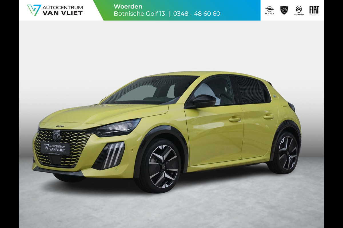 Peugeot e-208 EV GT 51 kWh Leder Alcantara | Stoelverwarming Peugeot e-208 EV GT 51 kWh Leder Alcantara | Stoelverwarming