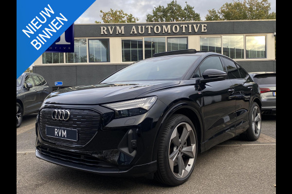 Audi Q4 Sportback e-tron 50 quattro 77 kWh S LINE in- exterieur | HEAD UP DISPLAY | ELECTR. STOELEN+GEHEUGEN | PANORAMADAK RIJKLAARPRIJS INCL. 12MND BOVAG | DEALER ONDERHOUDEN Audi Q4 Sportback e-tron 50 quattro 77 kWh S LINE in- exterieur | HEAD UP DISPLAY | ELECTR. STOELEN+GEHEUGEN | PANORAMADAK RIJKLAARPRIJS INCL. 12MND BOVAG | DEALER ONDERHOUDEN