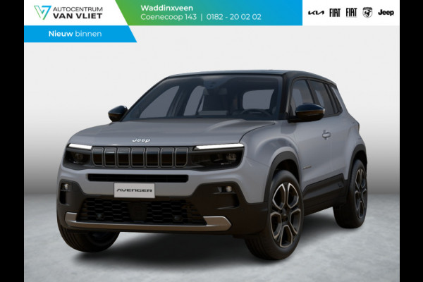 Jeep Avenger Summit 54 kWh | 17% Bijtelling | Leder & Winter Pack | Schuif/Kanteldak | Infotainment & Convenience Pack