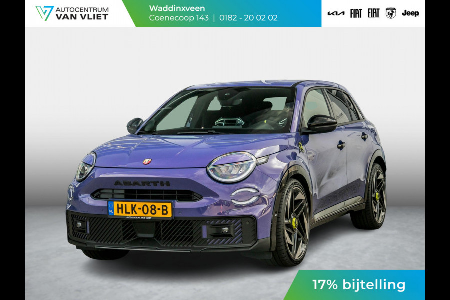 Abarth 600e Scorpionissima 54 kWh | 17%  Bijtelling Abarth 600e Scorpionissima 54 kWh | 17%  Bijtelling