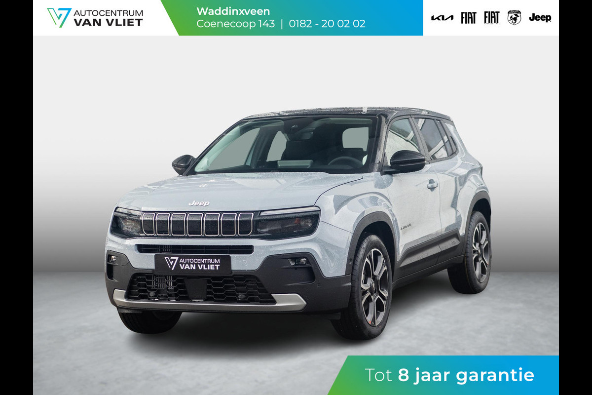Jeep Avenger 1.2 e-Hybrid Summit | Uit voorraad leverbaar | Winter Pack | Schuif/Kanteldak | Infotaiment&Convenience Pack | Bicolore