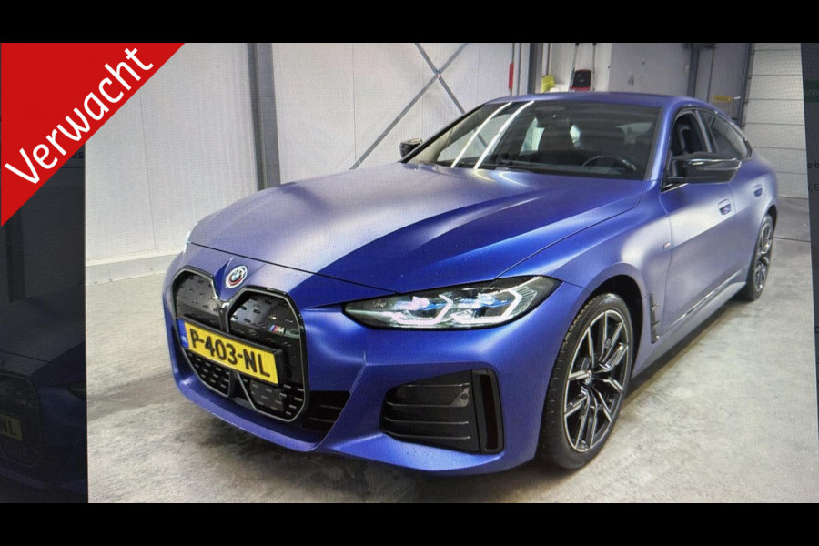 BMW i4 M50 High Executive 84 kWh | 544 PK | Harman Kardon | Leder interieur | NL-Auto | BMW i4 M50 High Executive 84 kWh | 544 PK | Harman Kardon | Leder interieur | NL-Auto |
