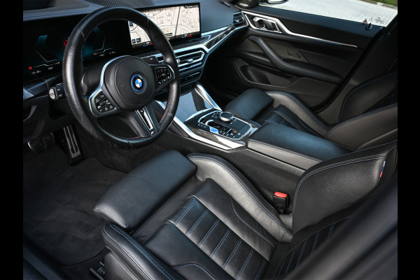 BMW i4 M50 GRAN COUPE HIGH EXECUTIVE 84 kWh 544 PK| M-SPORT PRO | COMFORT ACCESS | CARBON-PAKKET | MEMORY SEATS | LEDER | STUURWIELVERW BMW i4 M50 GRAN COUPE HIGH EXECUTIVE 84 kWh 544 PK| M-SPORT PRO | COMFORT ACCESS | CARBON-PAKKET | MEMORY SEATS | LEDER | STUURWIELVERW