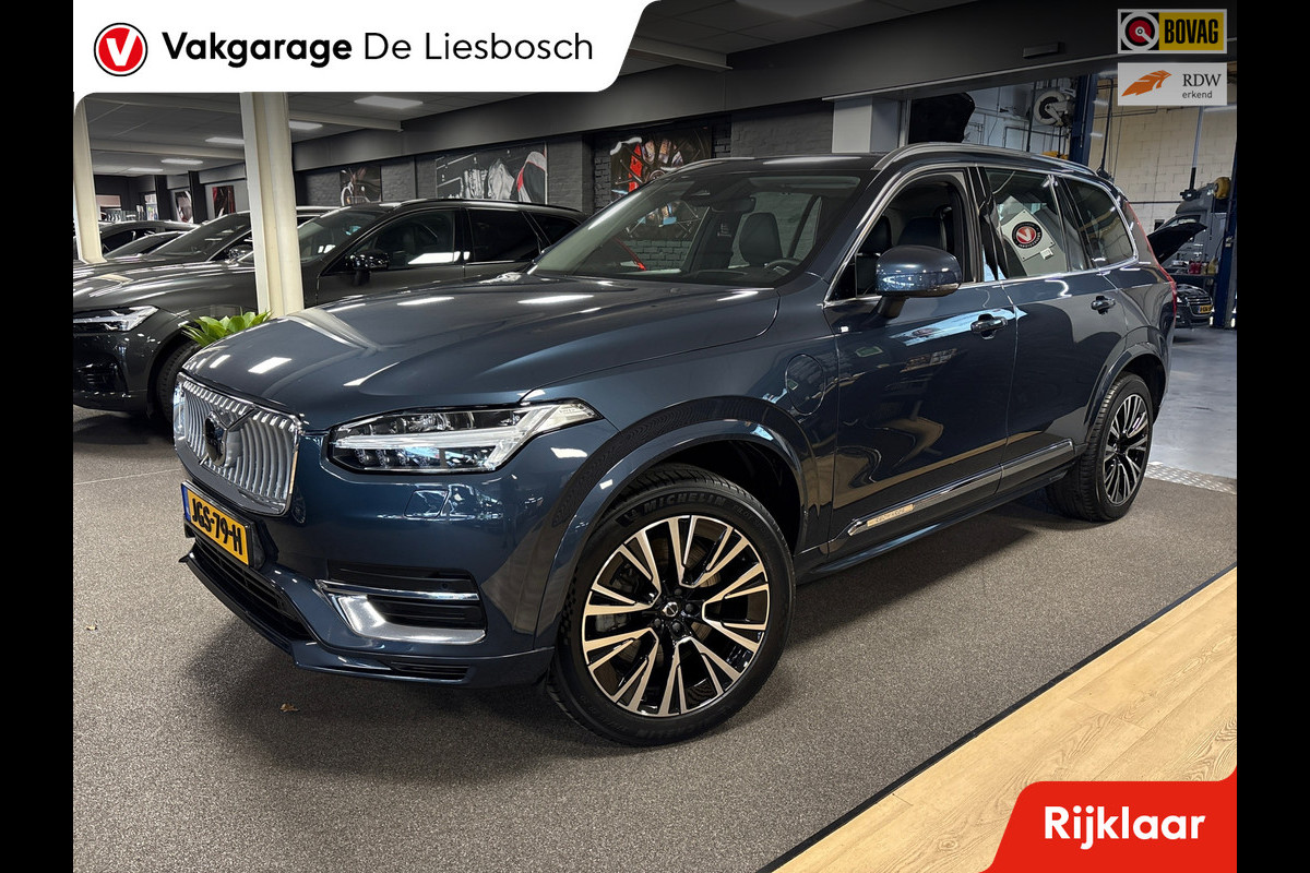 Volvo XC90 2.0 T8 Recharge AWD Ultimate Bright / 7 persoons / Panoramadak / leder/ alcantara hemel