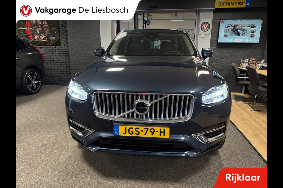Volvo XC90 2.0 T8 Recharge AWD Ultimate Bright / 7 persoons / Panoramadak / leder/ alcantara hemel