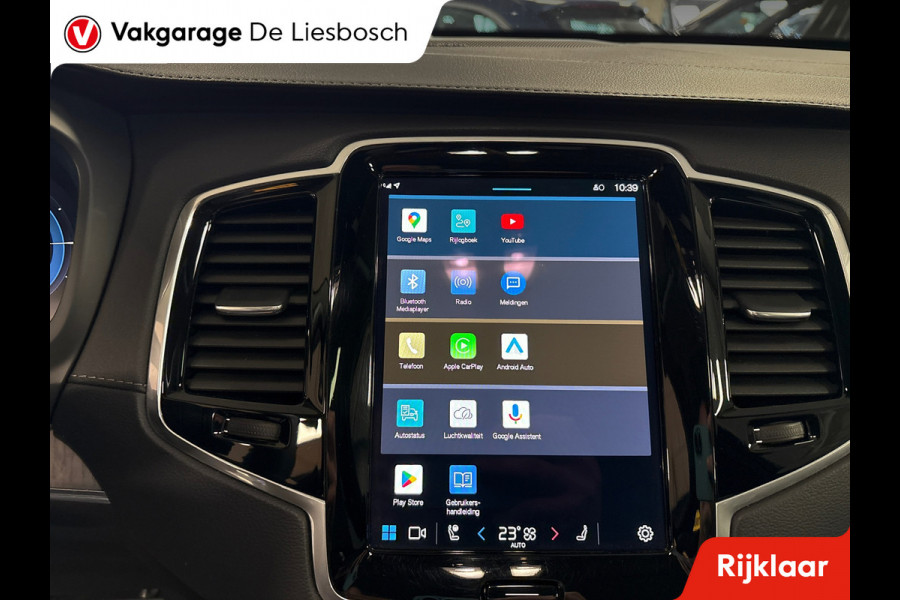 Volvo XC90 2.0 T8 Recharge AWD Ultimate Bright / 7 persoons / Panoramadak / leder/ alcantara hemel