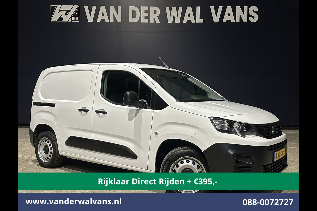 Peugeot Partner 1.5 BlueHDI 102pk L1H1 Euro6 *Rijklaar Direct Rijden* Airco | Apple Carplay | Cruisecontrol | Trekhaak | Android Auto, Parkeersensoren Peugeot Partner 1.5 BlueHDI 102pk L1H1 Euro6 *Rijklaar Direct Rijden* Airco | Apple Carplay | Cruisecontrol | Trekhaak | Android Auto, Parkeersensoren