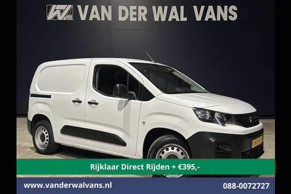 Peugeot Partner 1.5 BlueHDI 102pk L1H1 Euro6 *Rijklaar Direct Rijden* Airco | Apple Carplay | Cruisecontrol | Trekhaak | Android Auto, Parkeersensoren Peugeot Partner 1.5 BlueHDI 102pk L1H1 Euro6 *Rijklaar Direct Rijden* Airco | Apple Carplay | Cruisecontrol | Trekhaak | Android Auto, Parkeersensoren