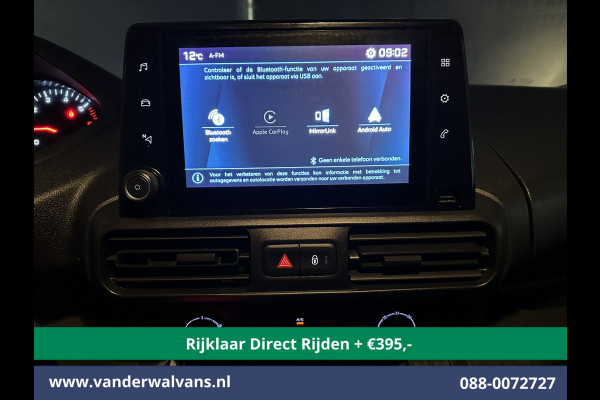 Peugeot Partner 1.5 BlueHDI 102pk L1H1 Euro6 *Rijklaar Direct Rijden* Airco | Apple Carplay | Cruisecontrol | Trekhaak | Android Auto, Parkeersensoren Peugeot Partner 1.5 BlueHDI 102pk L1H1 Euro6 *Rijklaar Direct Rijden* Airco | Apple Carplay | Cruisecontrol | Trekhaak | Android Auto, Parkeersensoren