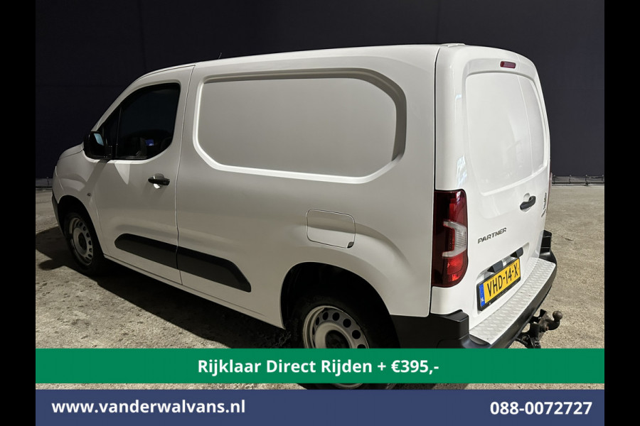 Peugeot Partner 1.5 BlueHDI 102pk L1H1 Euro6 *Rijklaar Direct Rijden* Airco | Apple Carplay | Cruisecontrol | Trekhaak | Android Auto, Parkeersensoren Peugeot Partner 1.5 BlueHDI 102pk L1H1 Euro6 *Rijklaar Direct Rijden* Airco | Apple Carplay | Cruisecontrol | Trekhaak | Android Auto, Parkeersensoren