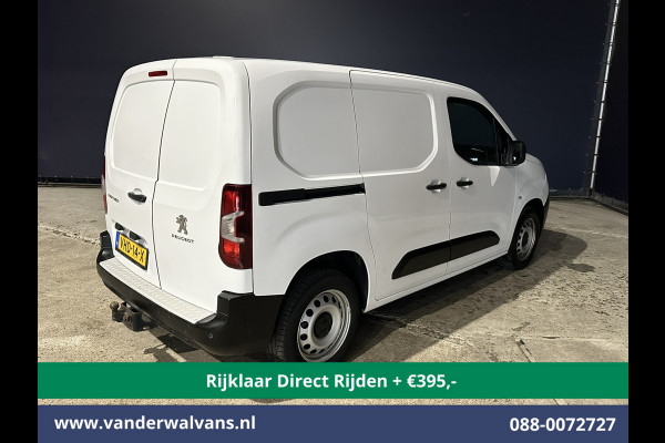 Peugeot Partner 1.5 BlueHDI 102pk L1H1 Euro6 *Rijklaar Direct Rijden* Airco | Apple Carplay | Cruisecontrol | Trekhaak | Android Auto, Parkeersensoren Peugeot Partner 1.5 BlueHDI 102pk L1H1 Euro6 *Rijklaar Direct Rijden* Airco | Apple Carplay | Cruisecontrol | Trekhaak | Android Auto, Parkeersensoren