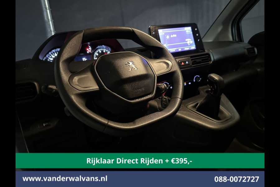Peugeot Partner 1.5 BlueHDI 102pk L1H1 Euro6 *Rijklaar Direct Rijden* Airco | Apple Carplay | Cruisecontrol | Trekhaak | Android Auto, Parkeersensoren Peugeot Partner 1.5 BlueHDI 102pk L1H1 Euro6 *Rijklaar Direct Rijden* Airco | Apple Carplay | Cruisecontrol | Trekhaak | Android Auto, Parkeersensoren
