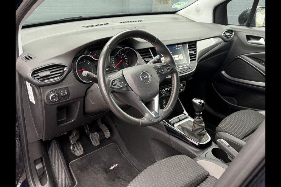 Opel Crossland X 1.2 Turbo Innovation 1e Eigenaar,110pk,Clima,Cruise,Carplay,Camera,PDC V+A,Navi,Elek ramen,D-riem v.v. in 2024,N.A.P,6 Bak,APK tot 04-2027