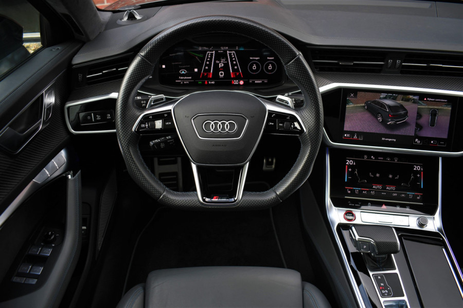 Audi RS6 Avant 4.0 TFSI quattro Dyn+ B&O-high Carbon Pano Ceramic HUD Alc-hemel Softclose Stoelvent Audi RS6 Avant 4.0 TFSI quattro Dyn+ B&O-high Carbon Pano Ceramic HUD Alc-hemel Softclose Stoelvent