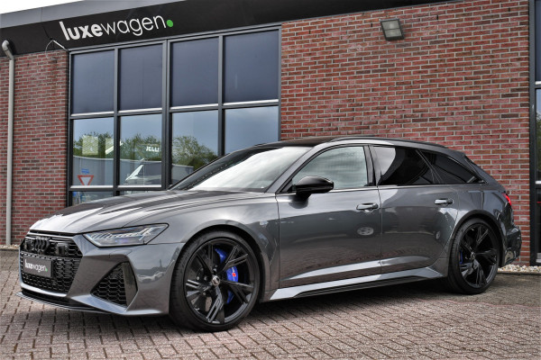 Audi RS6 Avant 4.0 TFSI quattro Dyn+ B&O-high Carbon Pano Ceramic HUD Alc-hemel Softclose Stoelvent Audi RS6 Avant 4.0 TFSI quattro Dyn+ B&O-high Carbon Pano Ceramic HUD Alc-hemel Softclose Stoelvent