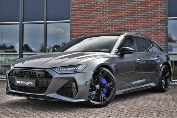 Audi RS6 Avant 4.0 TFSI quattro Dyn+ B&O-high Carbon Pano Ceramic HUD Alc-hemel Softclose Stoelvent Audi RS6 Avant 4.0 TFSI quattro Dyn+ B&O-high Carbon Pano Ceramic HUD Alc-hemel Softclose Stoelvent