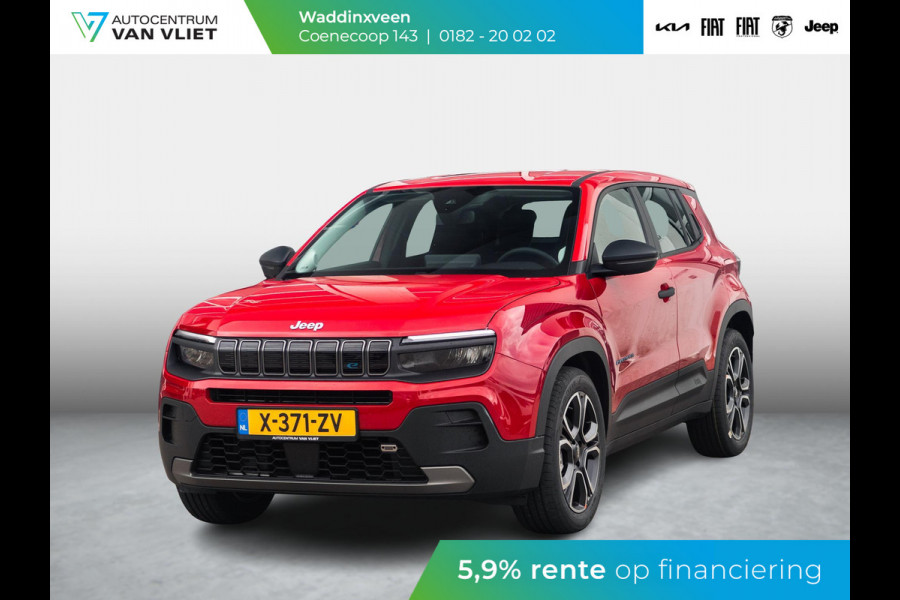 Jeep Avenger 54kWh | Uit voorraad leverbaar | 17% Bijtelling | 18" LM Velgen| Rijklaar Jeep Avenger 54kWh | Uit voorraad leverbaar | 17% Bijtelling | 18" LM Velgen| Rijklaar