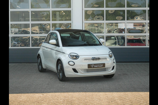 Fiat 500E 42 kWh Cabrio | Uit voorraad leverbaar | 17% Bijtelling | Pack Style